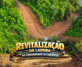 PREFEITURA DE BAIÃO REALIZA REVITALIZAÇÃO NA LADEIRA DA COMUNIDADE DE CARDOSO