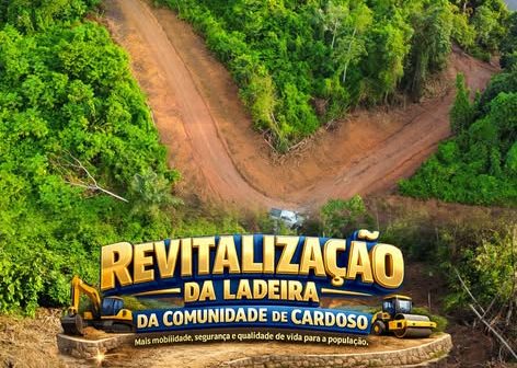 PREFEITURA DE BAIÃO REALIZA REVITALIZAÇÃO NA LADEIRA DA COMUNIDADE DE CARDOSO