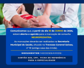 Agenda Aberta para Consultas em Neuropediatria em Baião!