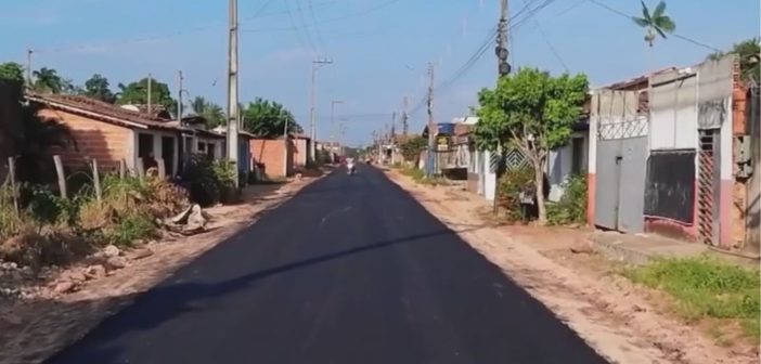 O ASFALTO CHEGOU AO BAIRRO NOVO!